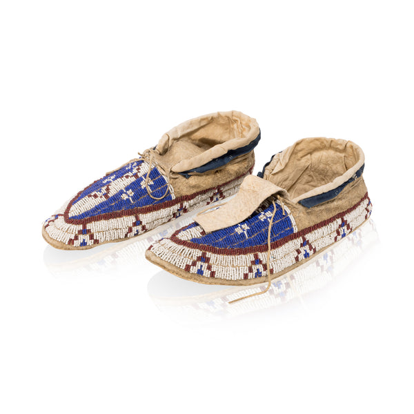Sioux Moccasins, Native, Garment, Moccasins