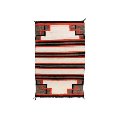 Navajo Crystal Double Saddle, Native, Weaving, Double Saddle Blanket