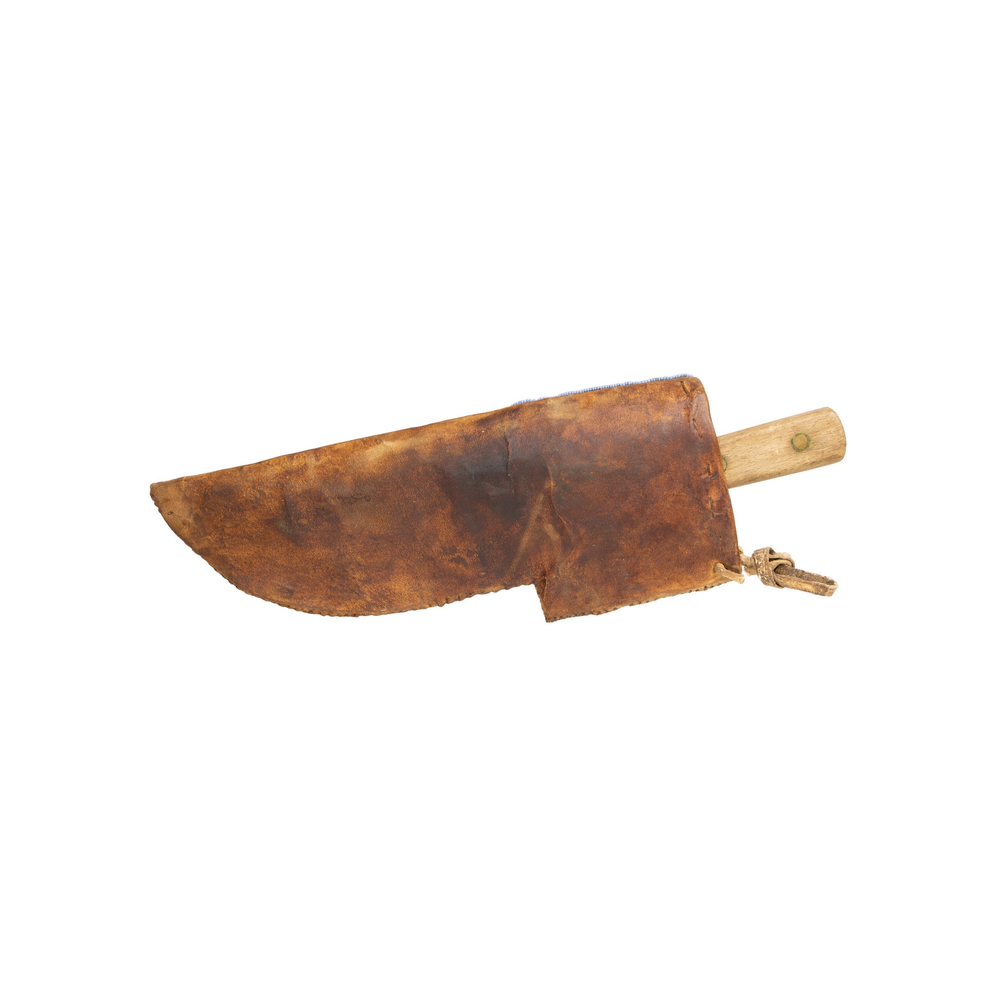 Sioux Style Beaded Knife Sheath with Trade Knife