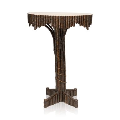 Cisco's Adirondack Lamp Table, Furnishings, Furniture, Table