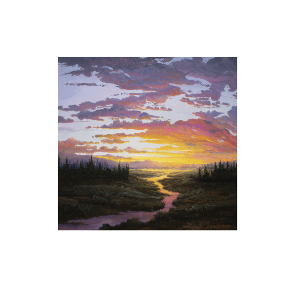 Tranquil Setting by Thomas deDecker, Fine Art, Painting, Landscape