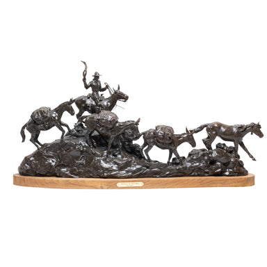 Followin' the Bell Mare by Grant Speed, Fine Art, Bronze, Limited