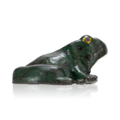 Cast Iron Garden Frog, Furnishings, Decor, Folk Item