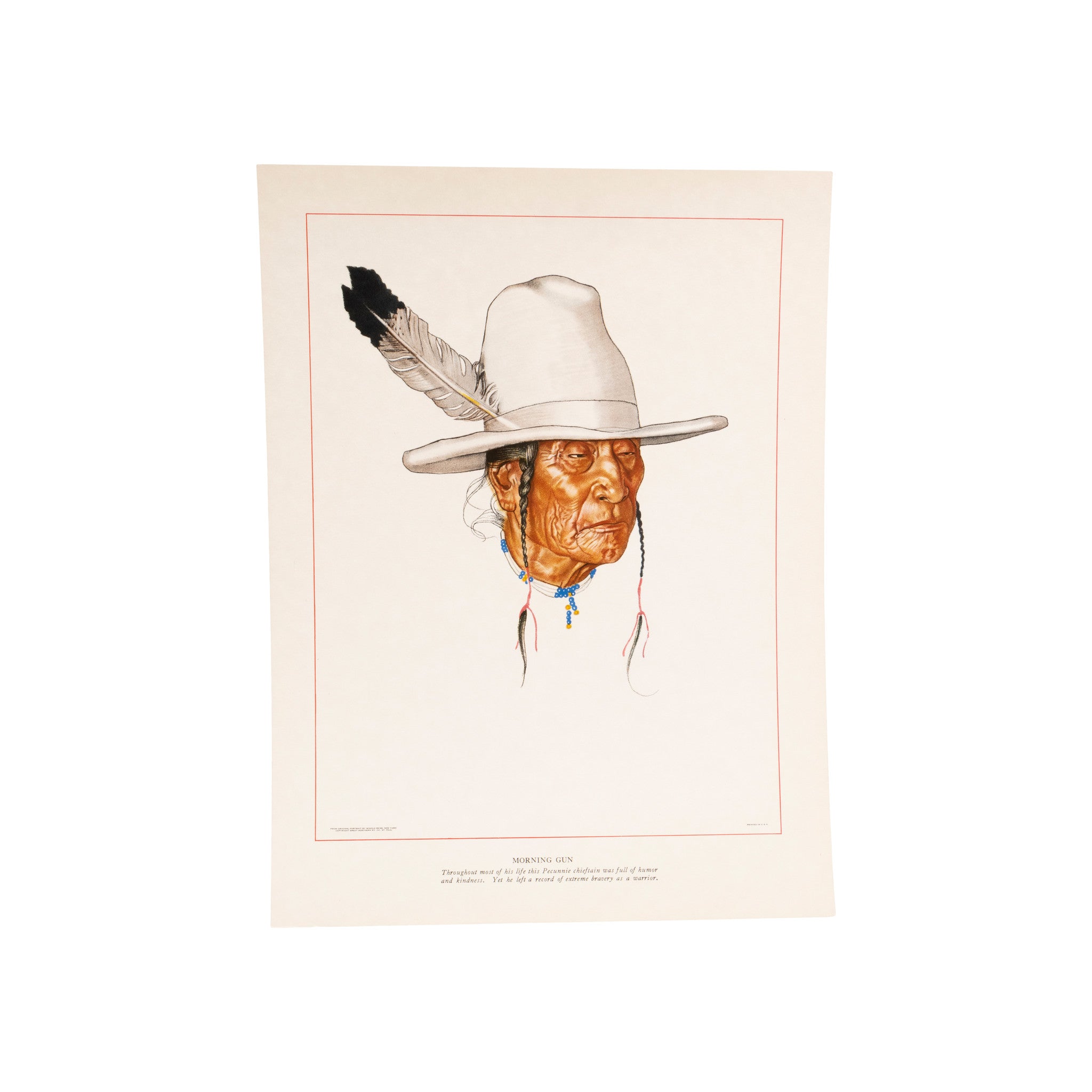 Blackfeet Indians of Glacier National Park by Winold Reiss