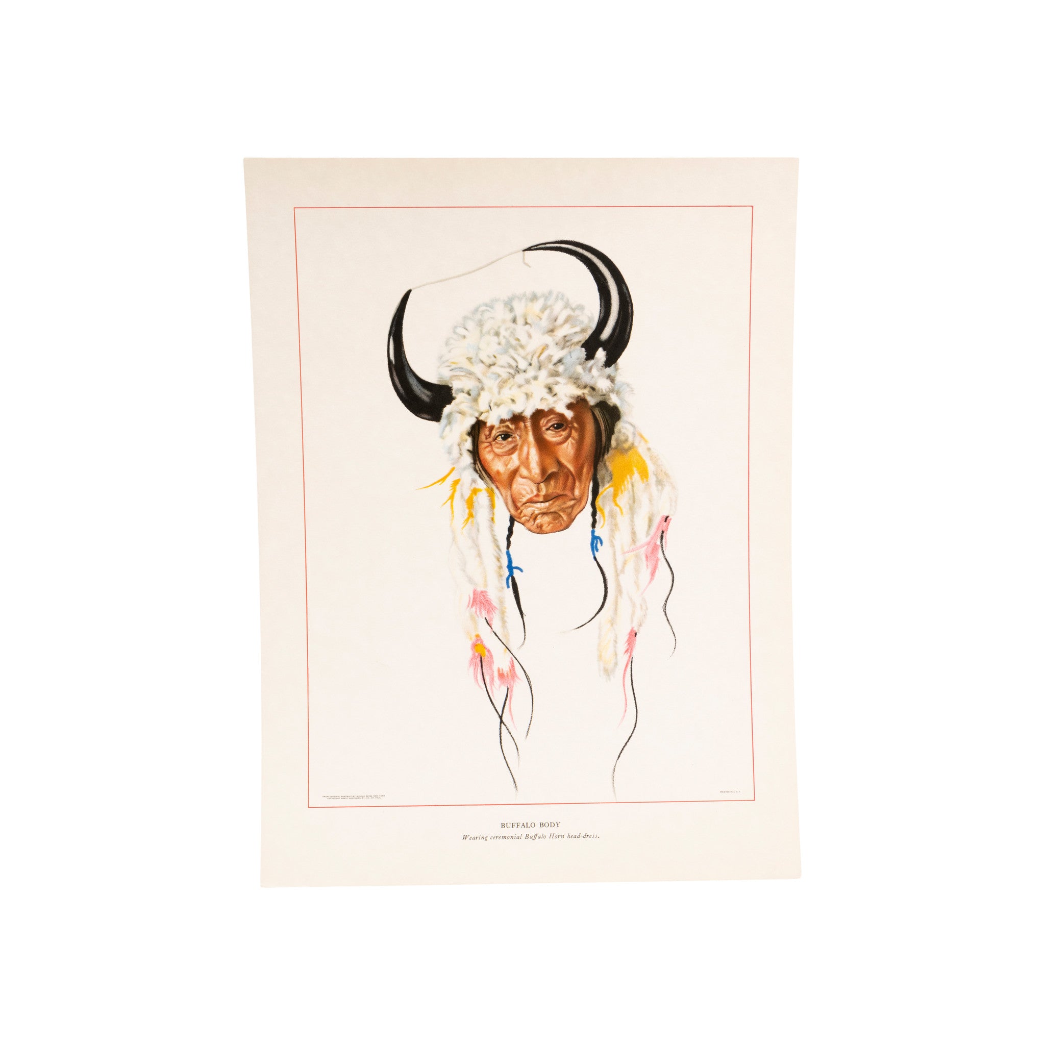Blackfeet Indians of Glacier National Park by Winold Reiss