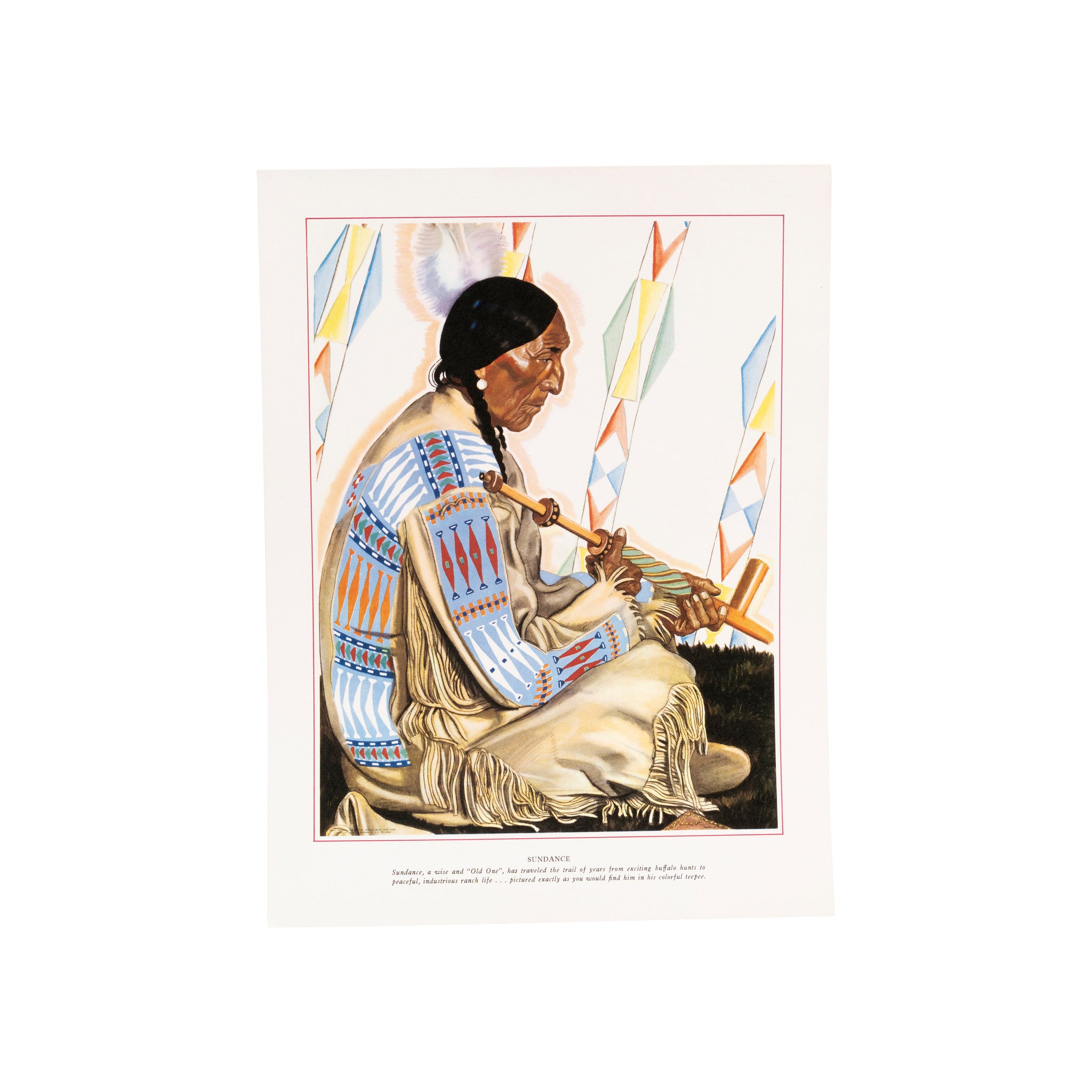 Blackfeet Indians of Glacier National Park by Winold Reiss