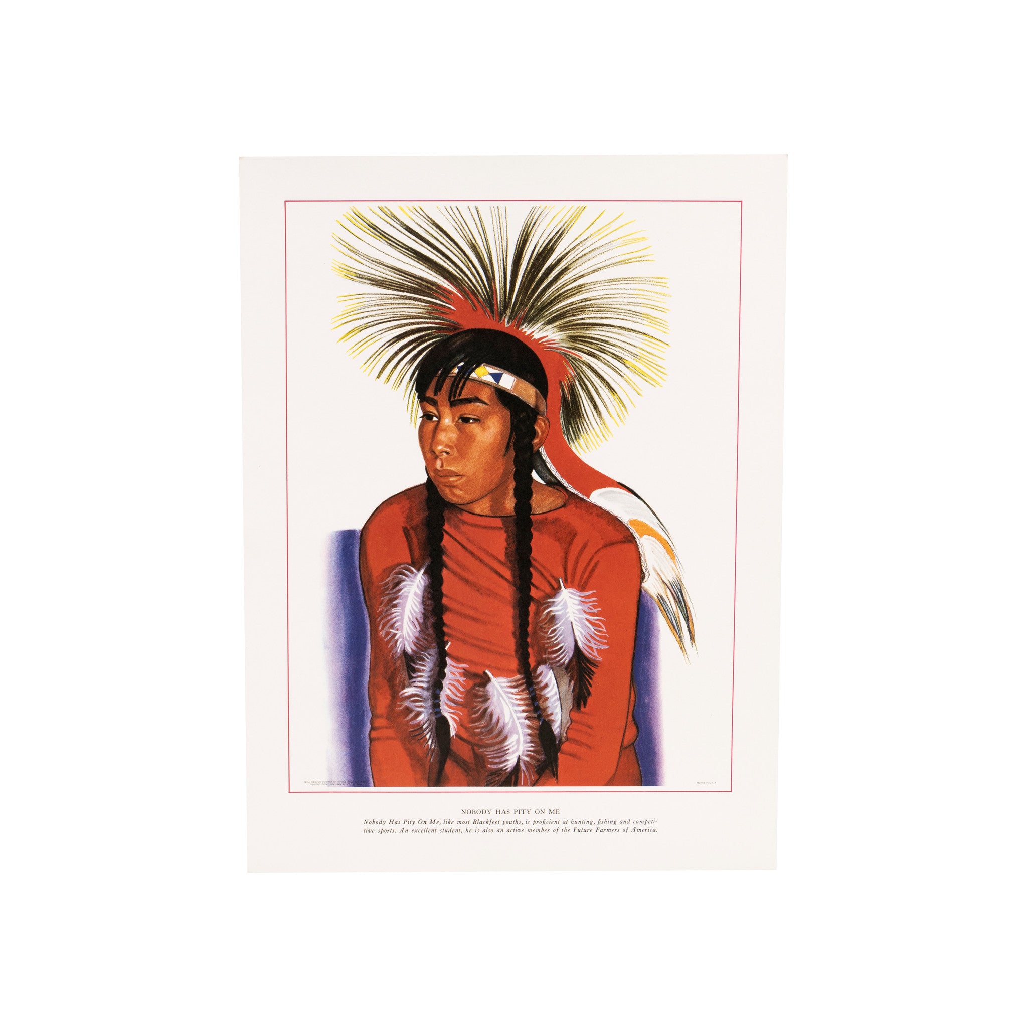 Blackfeet Indians of Glacier National Park by Winold Reiss