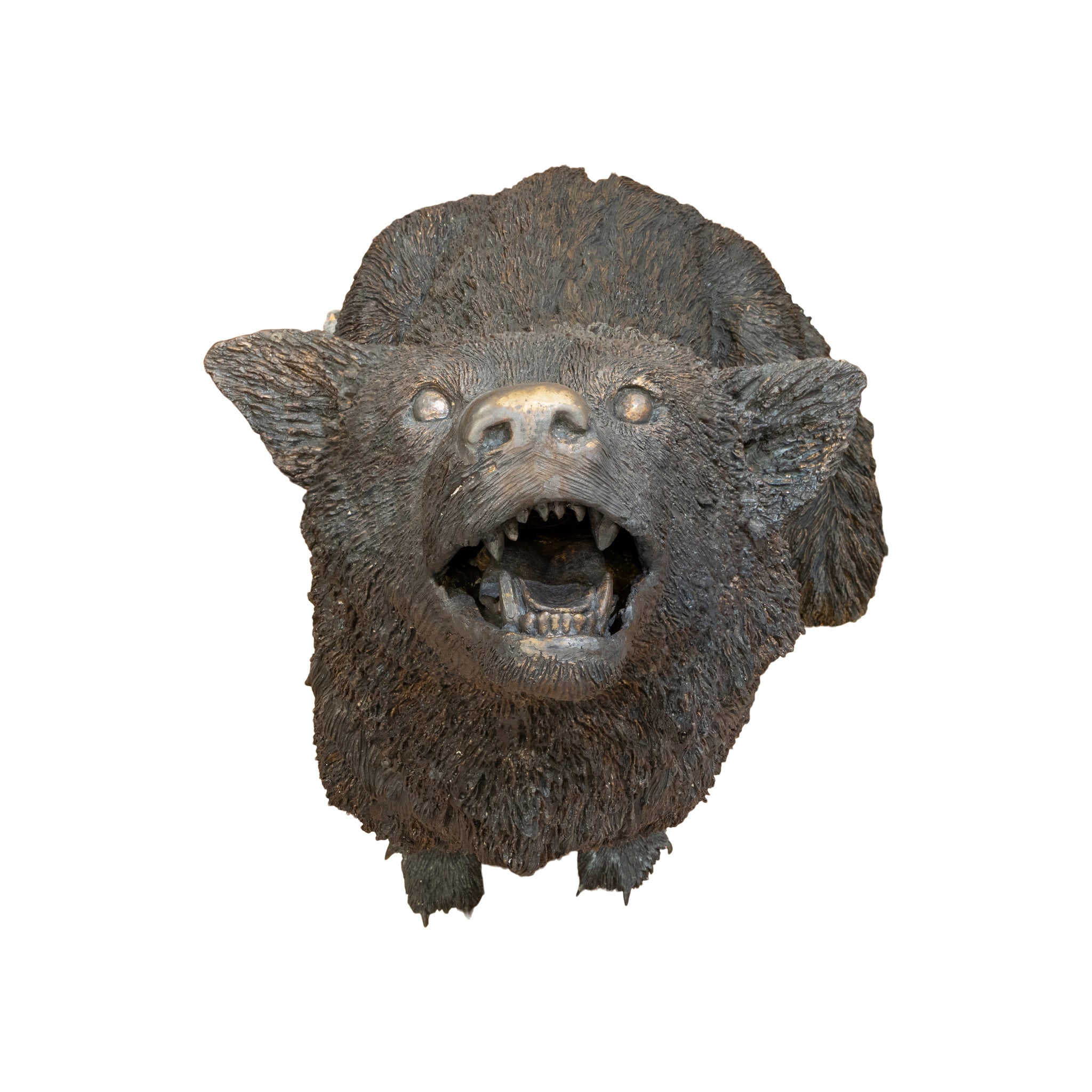 Wolf Pair Bronzes by Paul Carrico