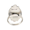 White Buffalo Turquoise Ring