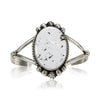 White Buffalo Turquoise Bracelet, Jewelry, Bracelet, Native