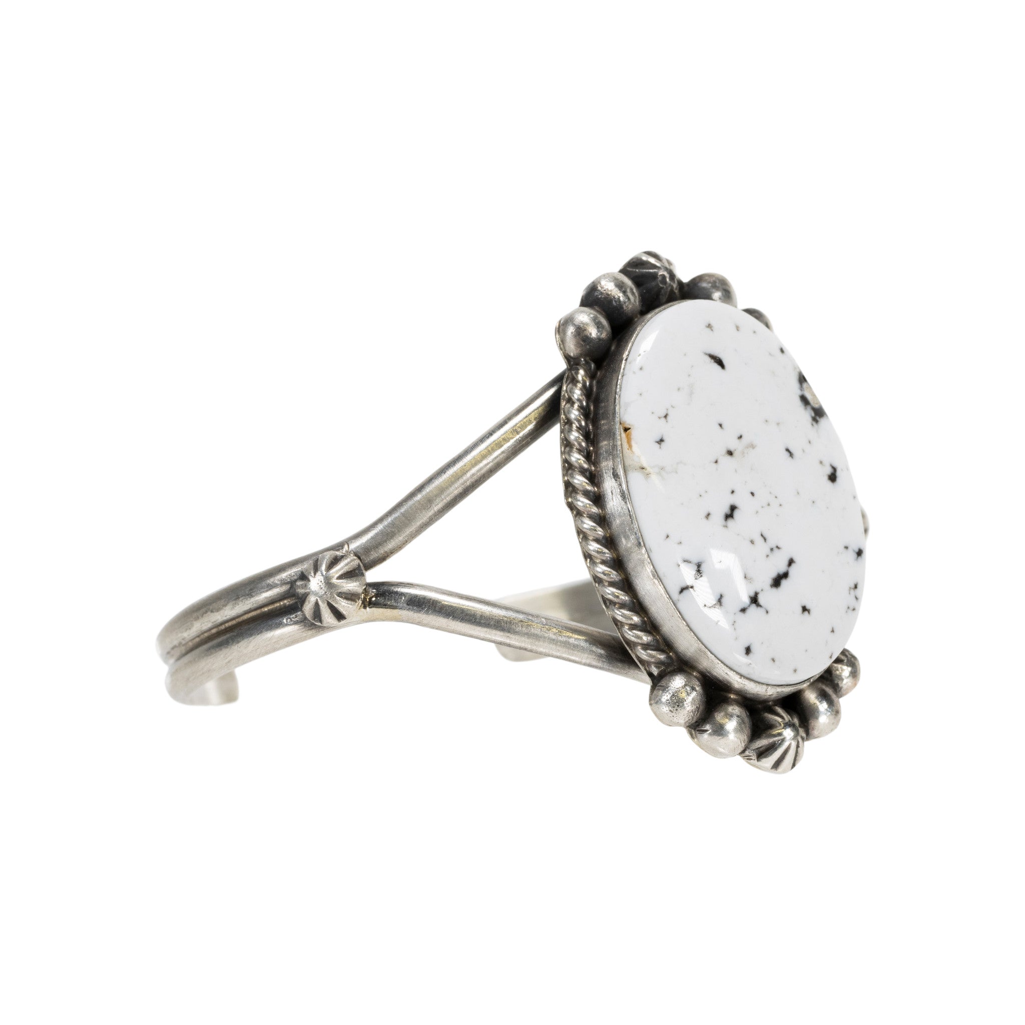 White Buffalo Turquoise Bracelet