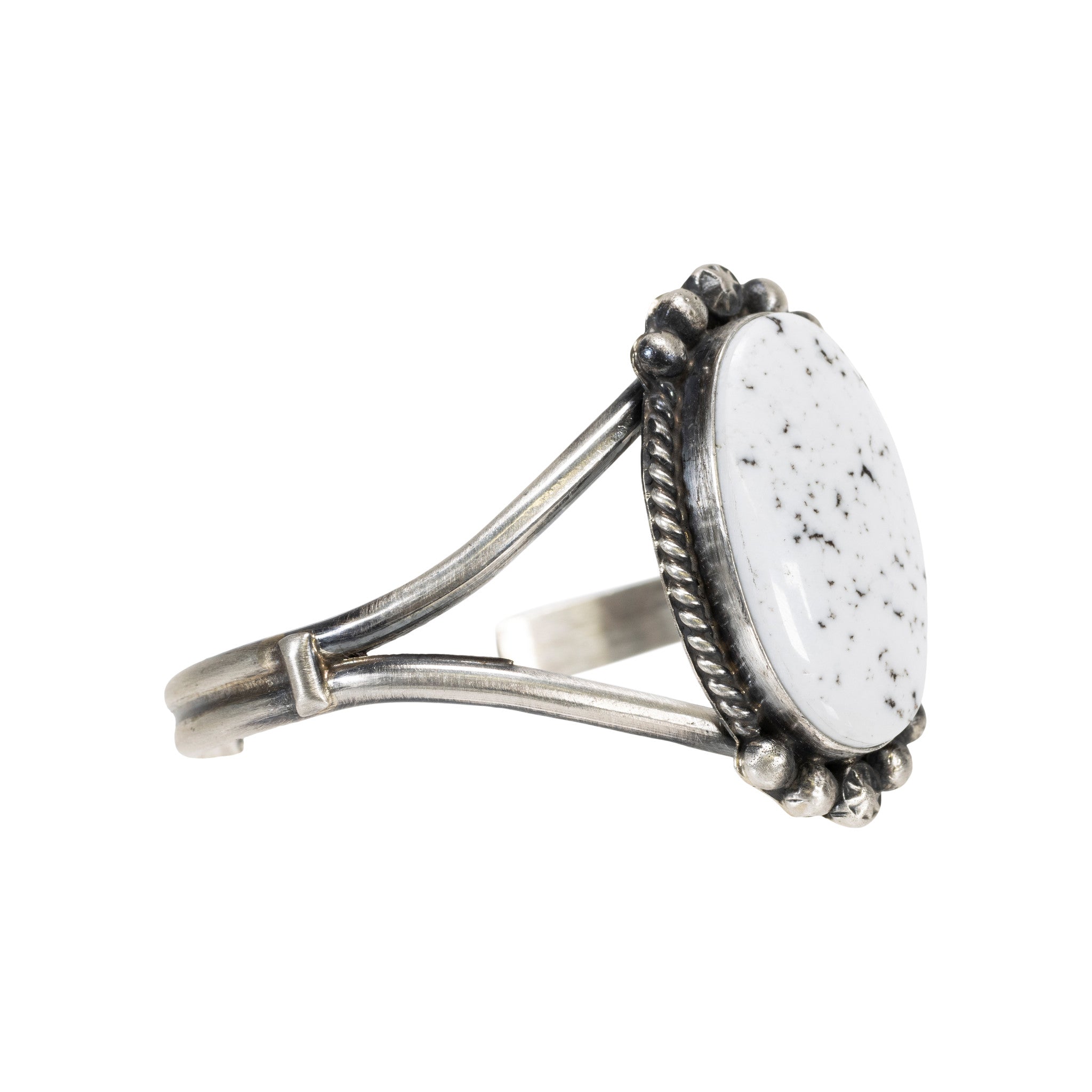 White Buffalo Turquoise Bracelet