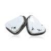 White Buffalo Turqouise Earrings, Jewelry, Earrings, Native
