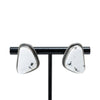 White Buffalo Turqouise Earrings