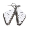 White Buffalo Turquoise Earrings, Jewelry, Earrings, Native