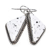 White Buffalo Turquoise Earrings, Jewelry, Earrings, Native