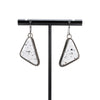 White Buffalo Turquoise Earrings