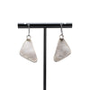 White Buffalo Turquoise Earrings