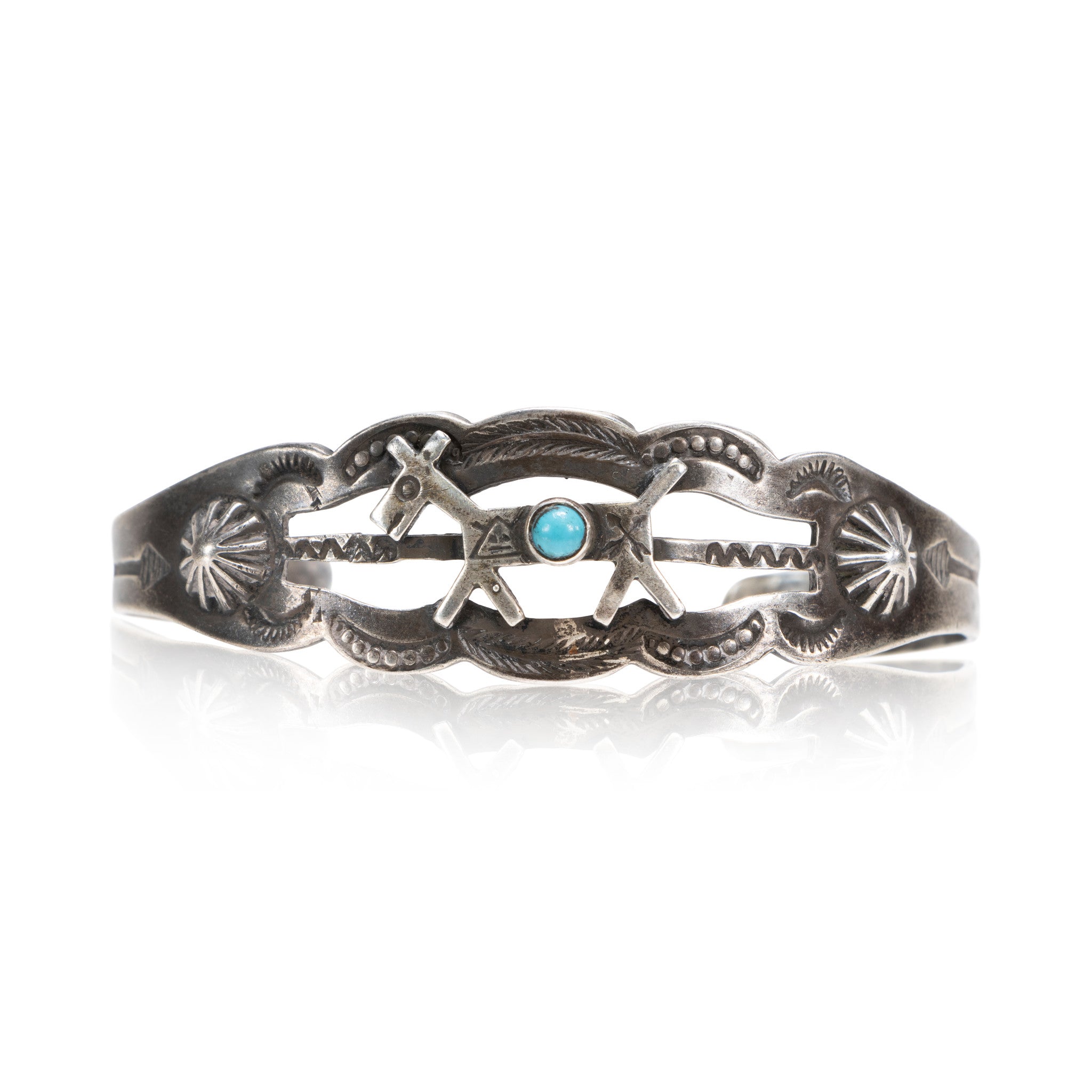 Fred Harvey Turquoise Bracelet, Jewelry, Bracelet, Southwest