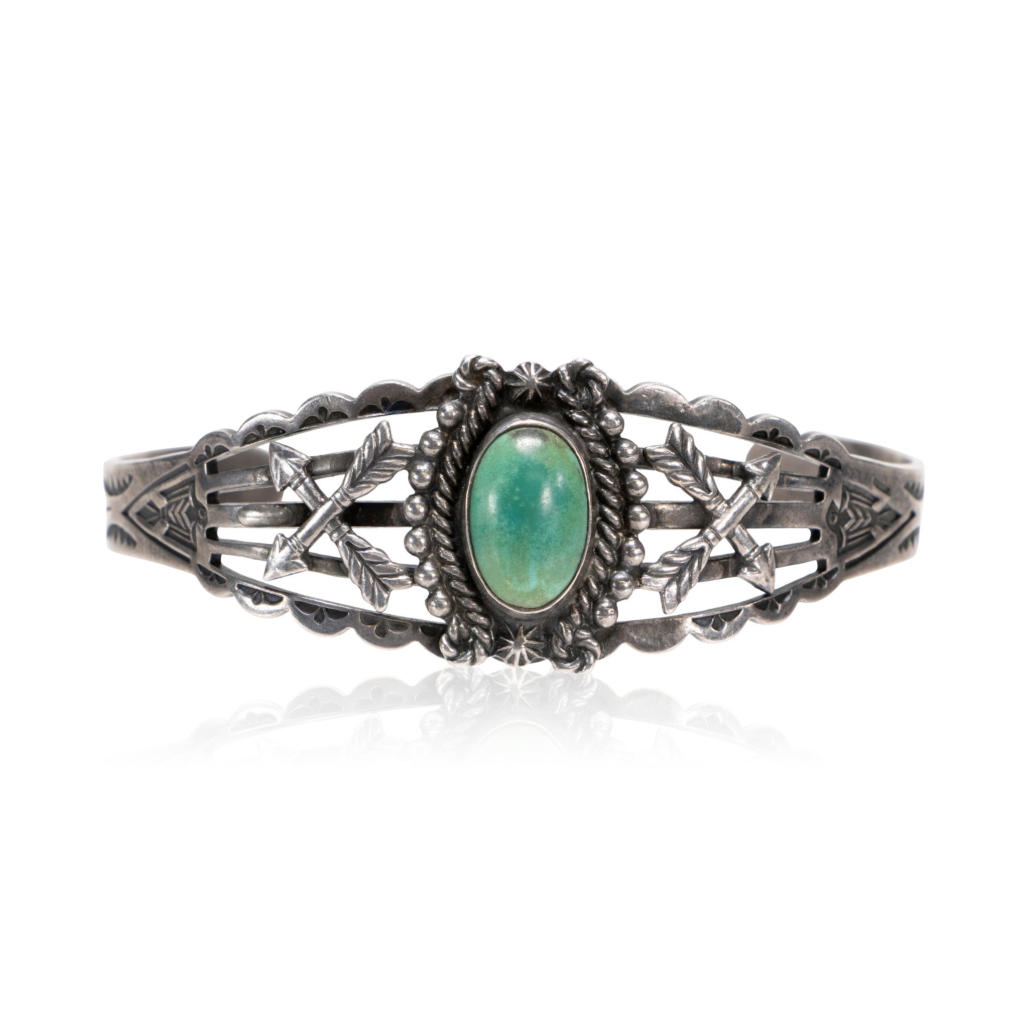 Fred Harvey Turquoise Bracelet, Jewelry, Bracelet, Southwest