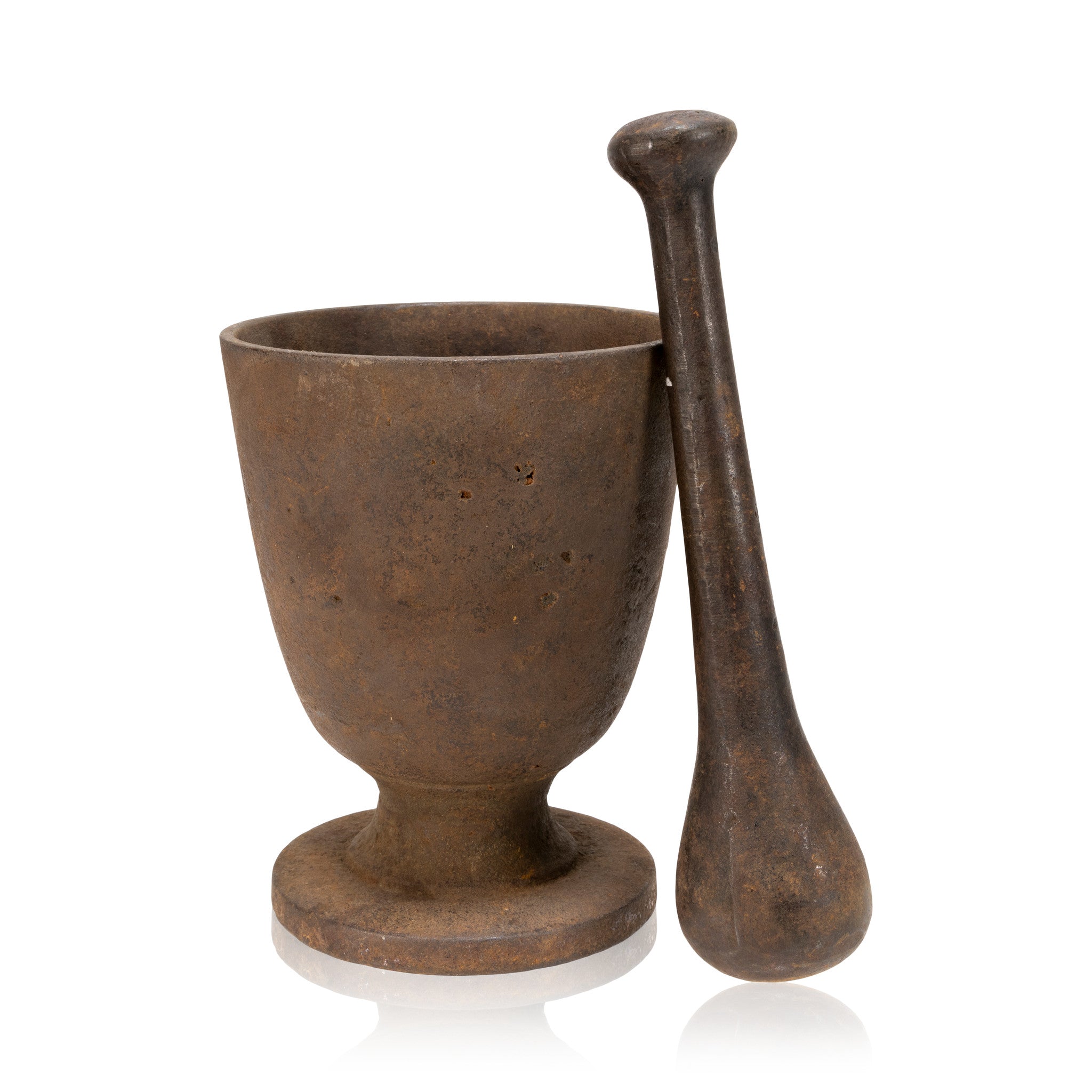 Cast Iron Mortar and Pestle, Western, Mining, Other