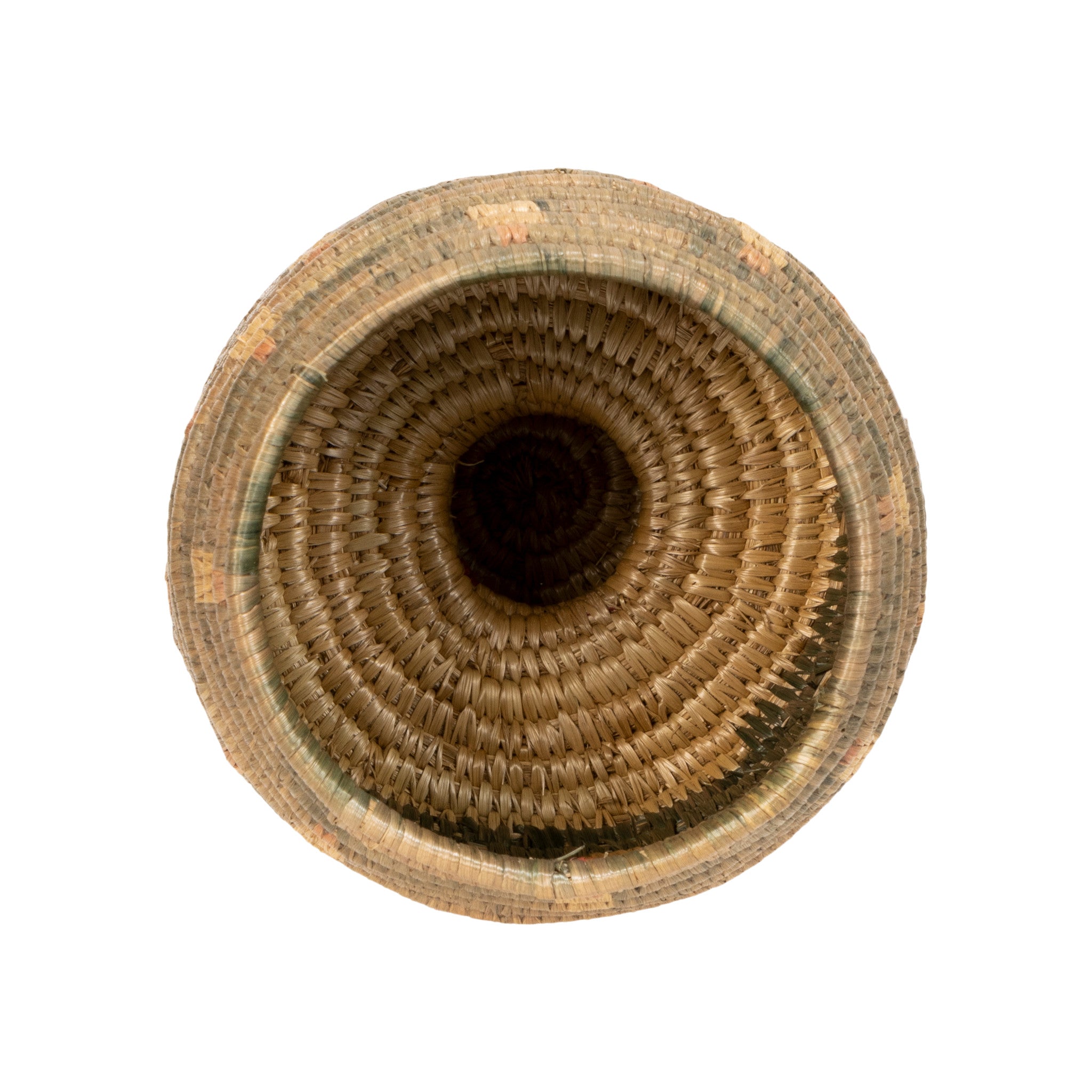 Alaskan Inuit Pedestal Lidded Bowl