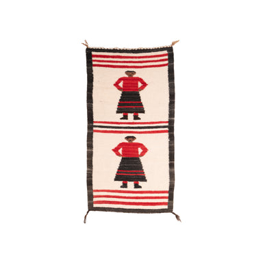 Navajo Yei Pictorial, Native, Weaving, Wall Hanging