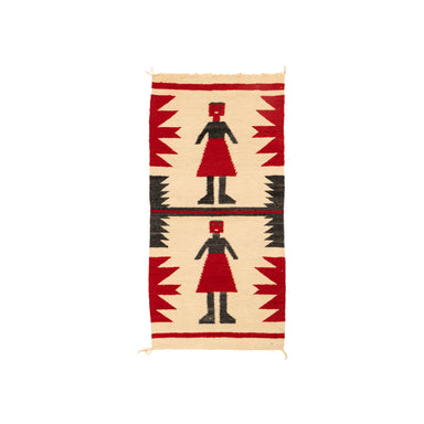 Navajo Yei, Native, Weaving, Wall Hanging
