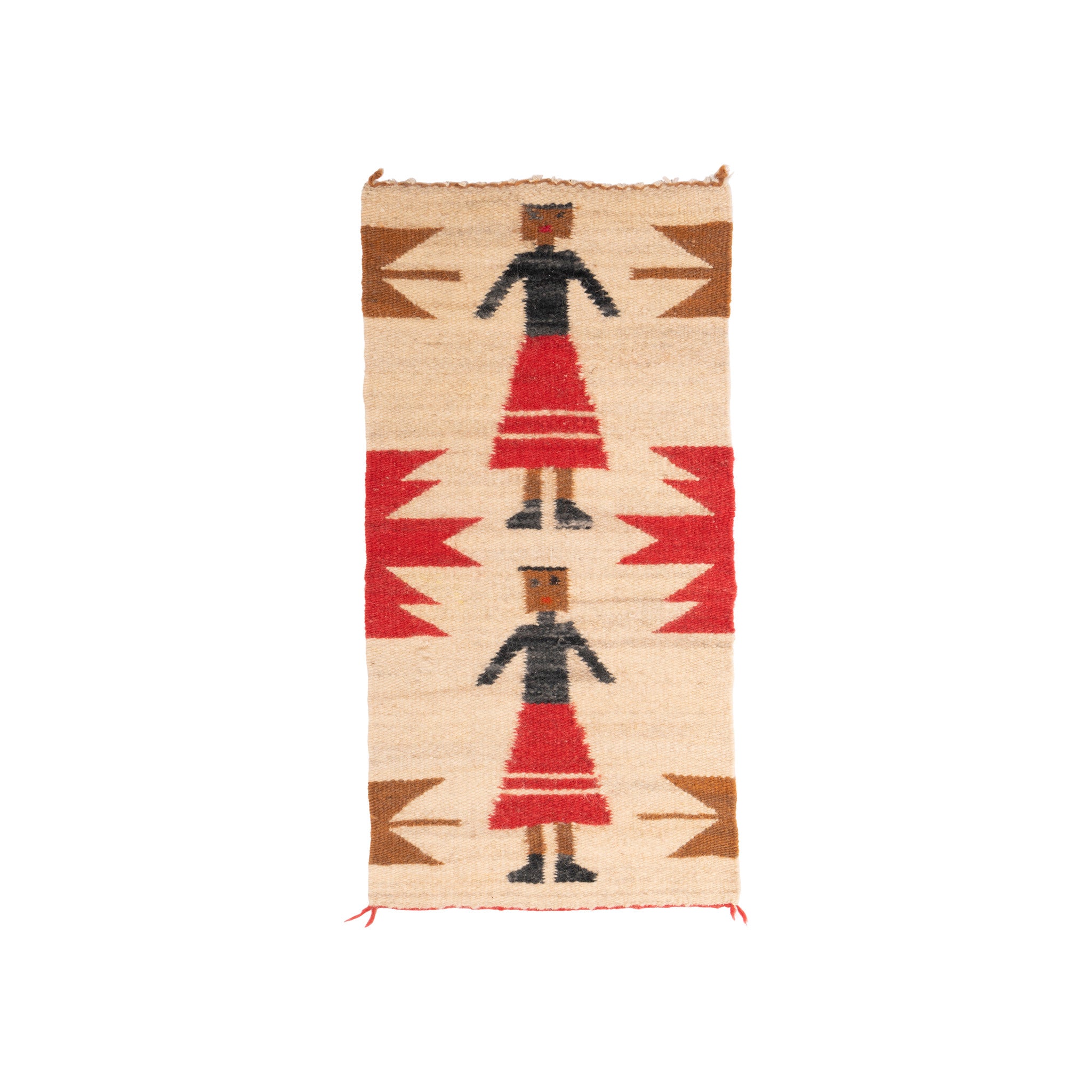 Navajo Yei Pictorial, Native, Weaving, Wall Hanging