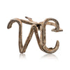 "WC" Branding Iron