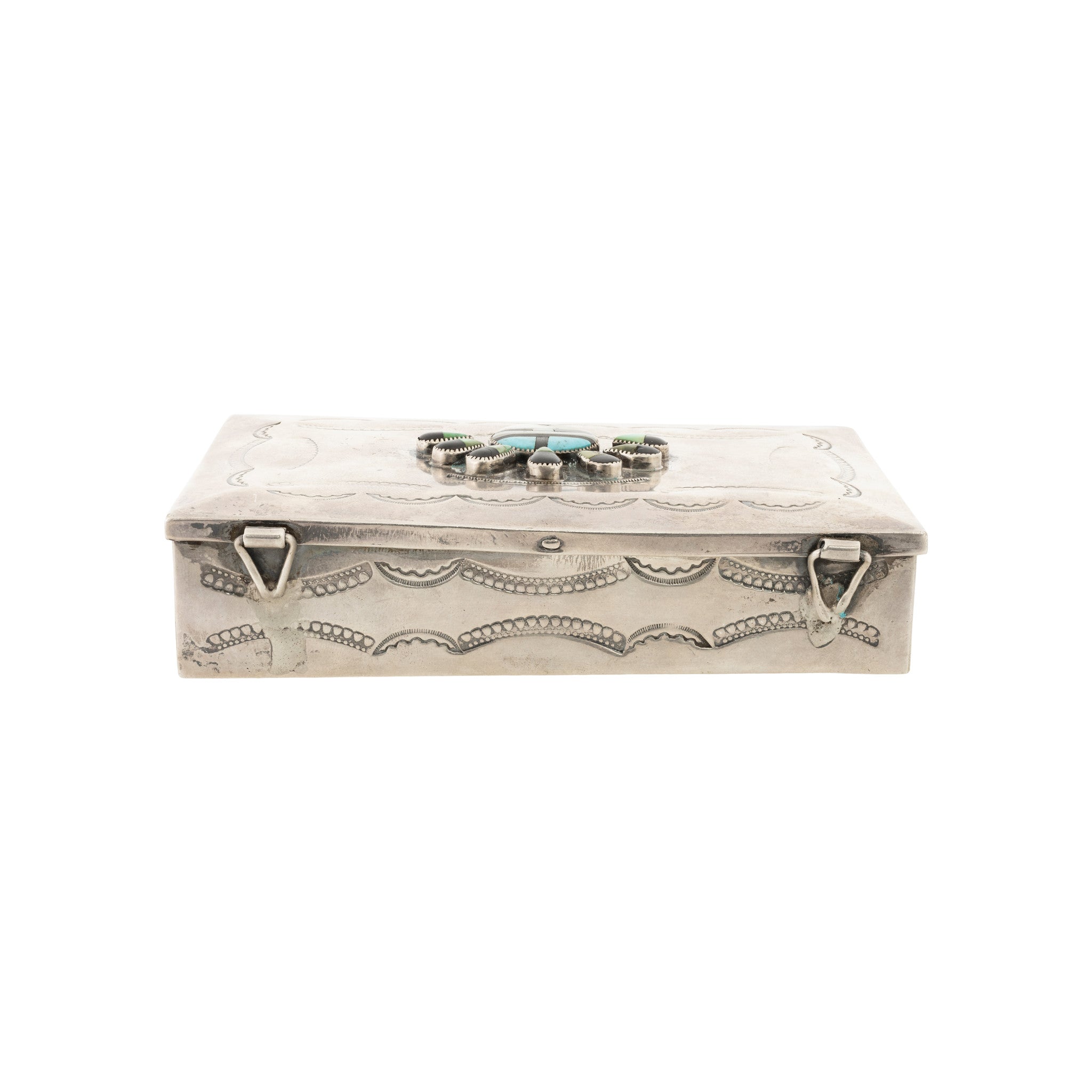 Zuni Sterling Silver Box