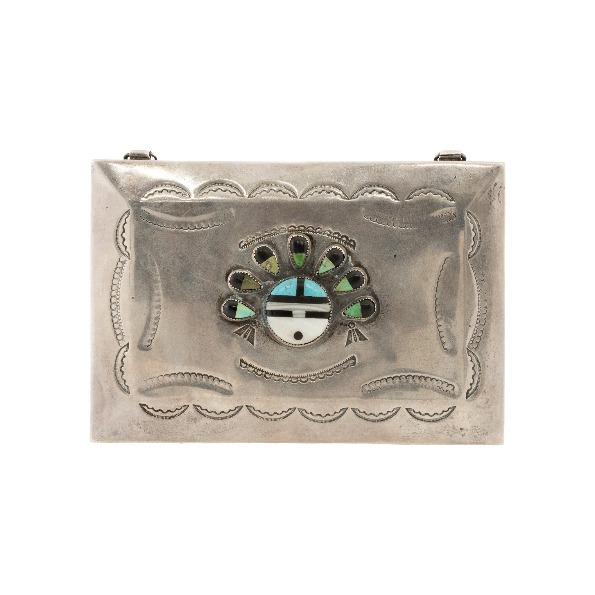 Zuni Sterling Silver Box