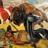"Crow Buffalo Hunt" by Charles Damrow