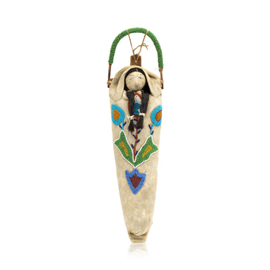 Klickitat Doll Cradleboard, Native, Doll, Cradleboard