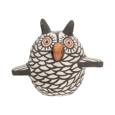 Zia Pottery Owl, Native, Pottery, Historic