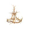 Cathedral Teepee Elk Chandelier