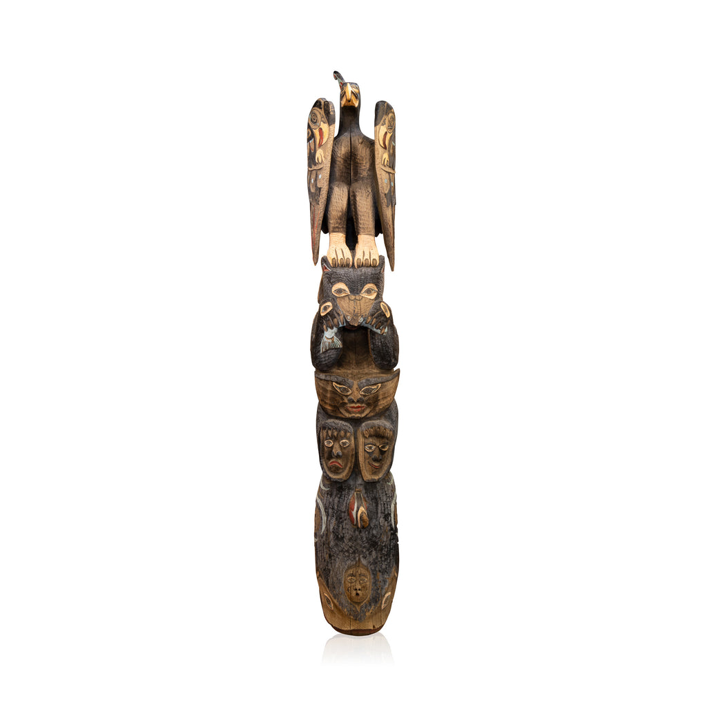 Monumental Thunderbird Totem Pole by Simon Charlie — Cisco's Gallery
