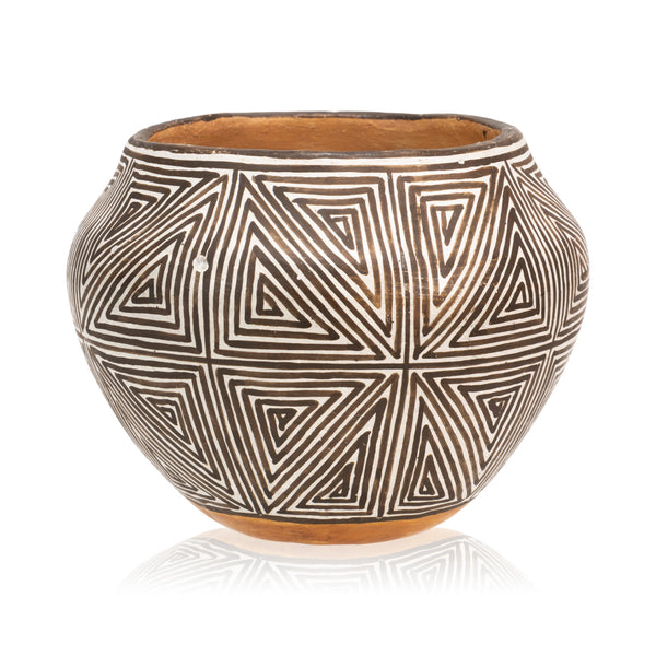 Acoma Pottery Jar, Native, Pottery, Historic