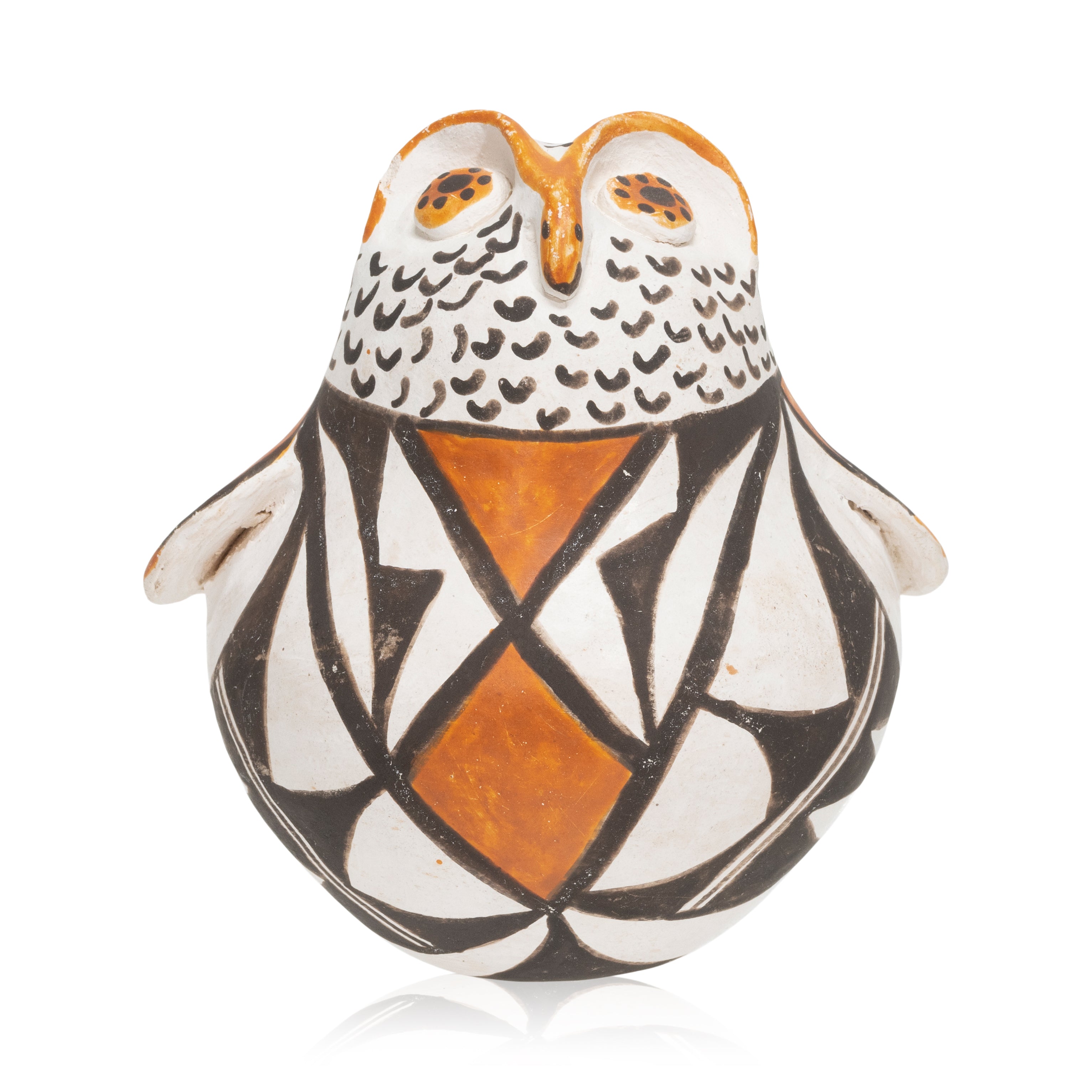 Acoma Pottery Owl, Native, Pottery, Historic