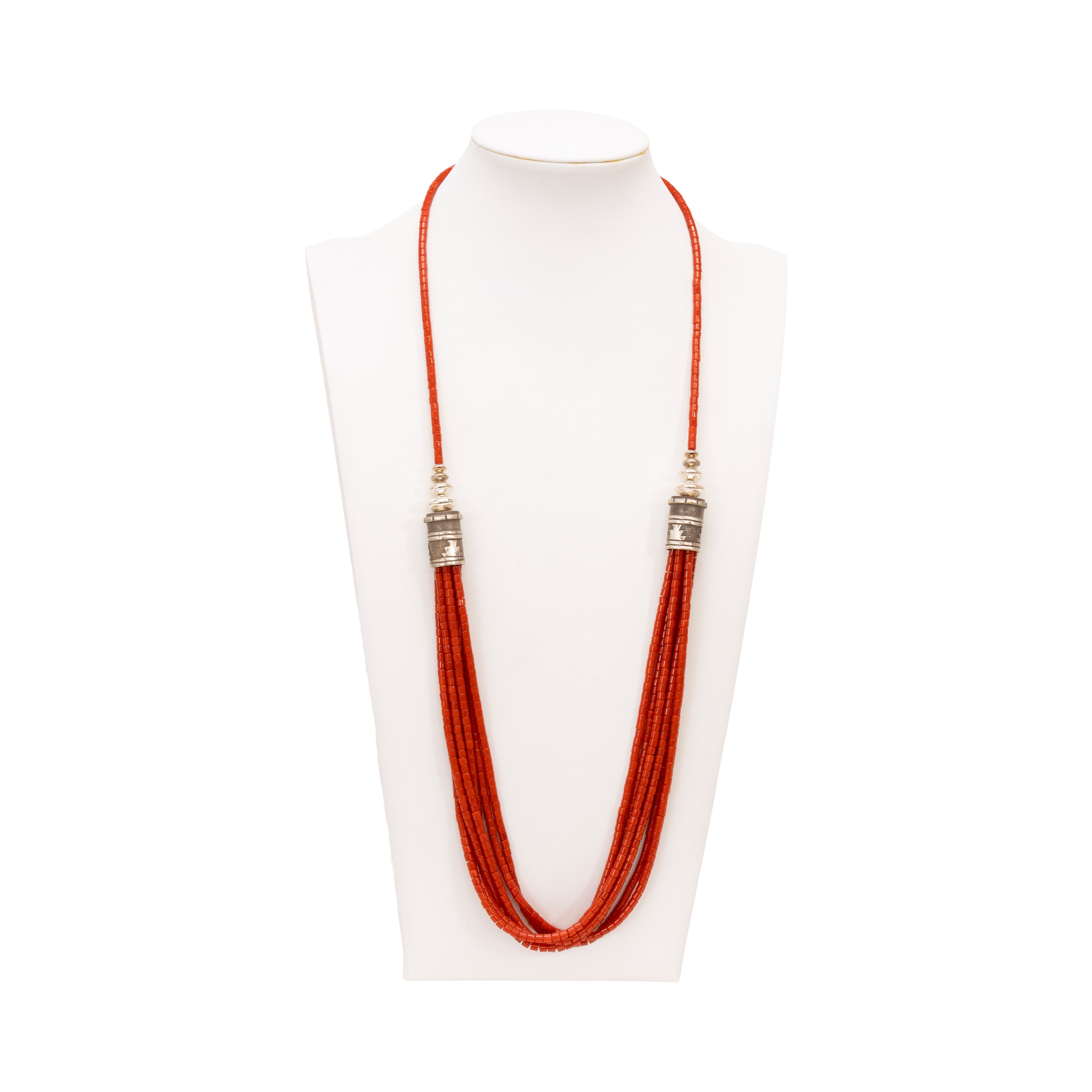 Navajo Coral Necklace