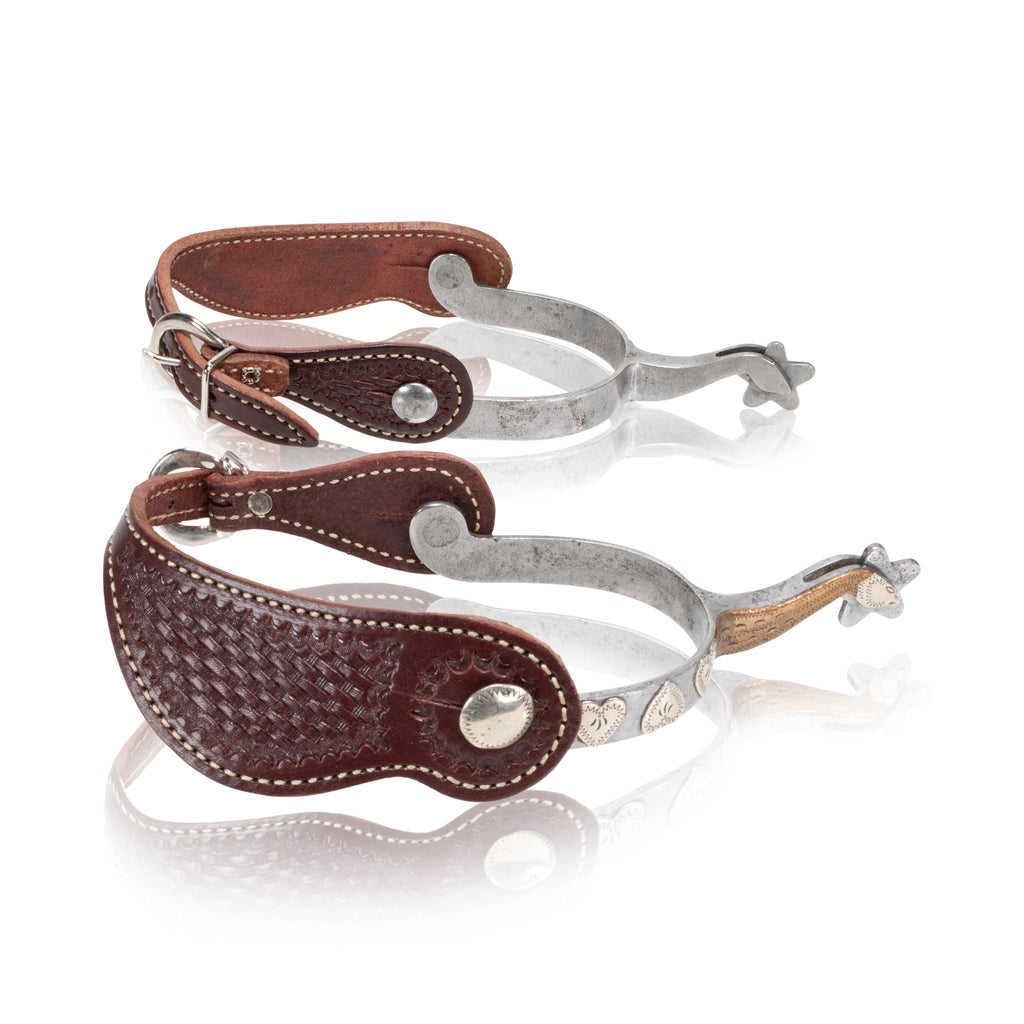 Western Cowboy Gooseneck Spurs