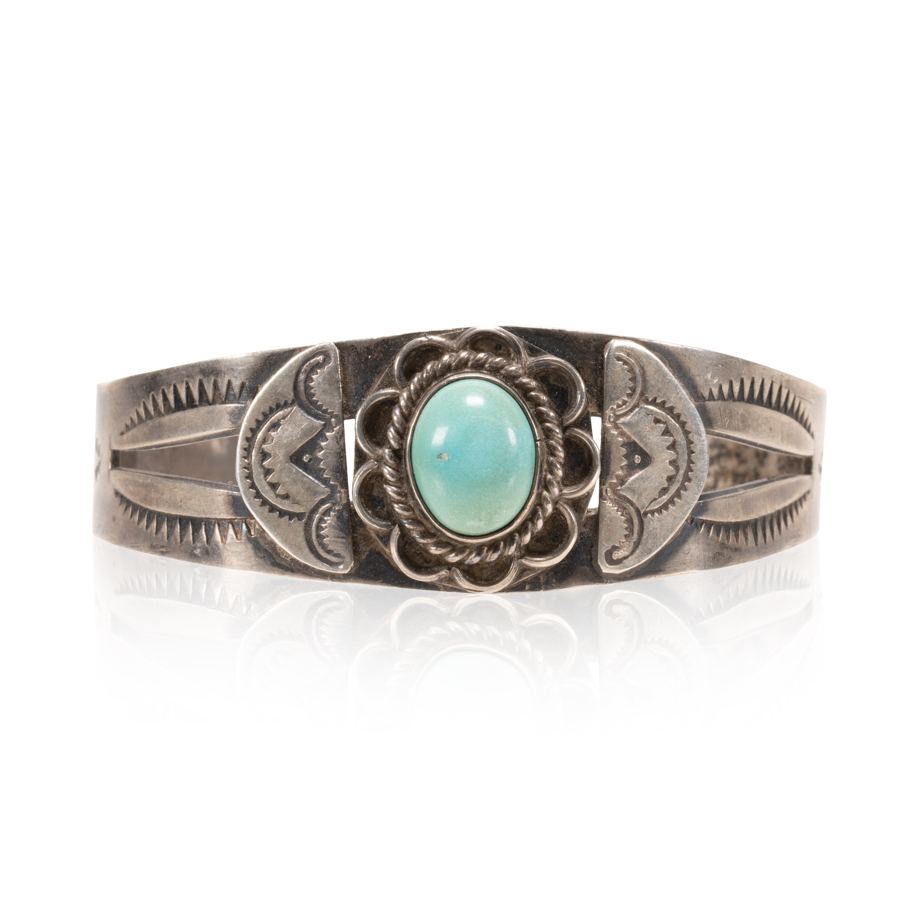 Fred Harvey Turquoise Bracelet, Jewelry, Bracelet, Native
