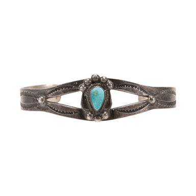 Turquoise and Sterling Bracelet, Jewelry, Bracelet, Southwest