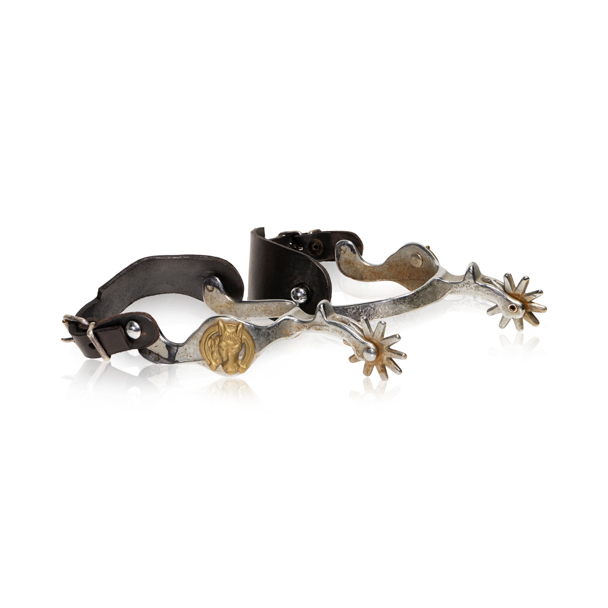 North & Judd Horsehead Spurs, Western, Horse Gear, Spurs