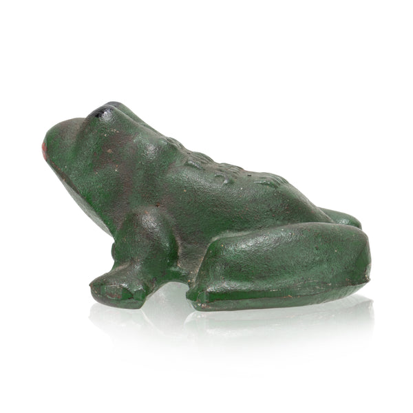 Cast Iron Frog for the Jackson Wagon, Furnishings, Decor, Folk Item