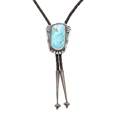 Navajo Turquoise Bolo, Jewelry, Bolo Necktie, Native