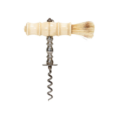 Corkscrew with Dust Brush, Furnishings, Barware, Corkscrew
