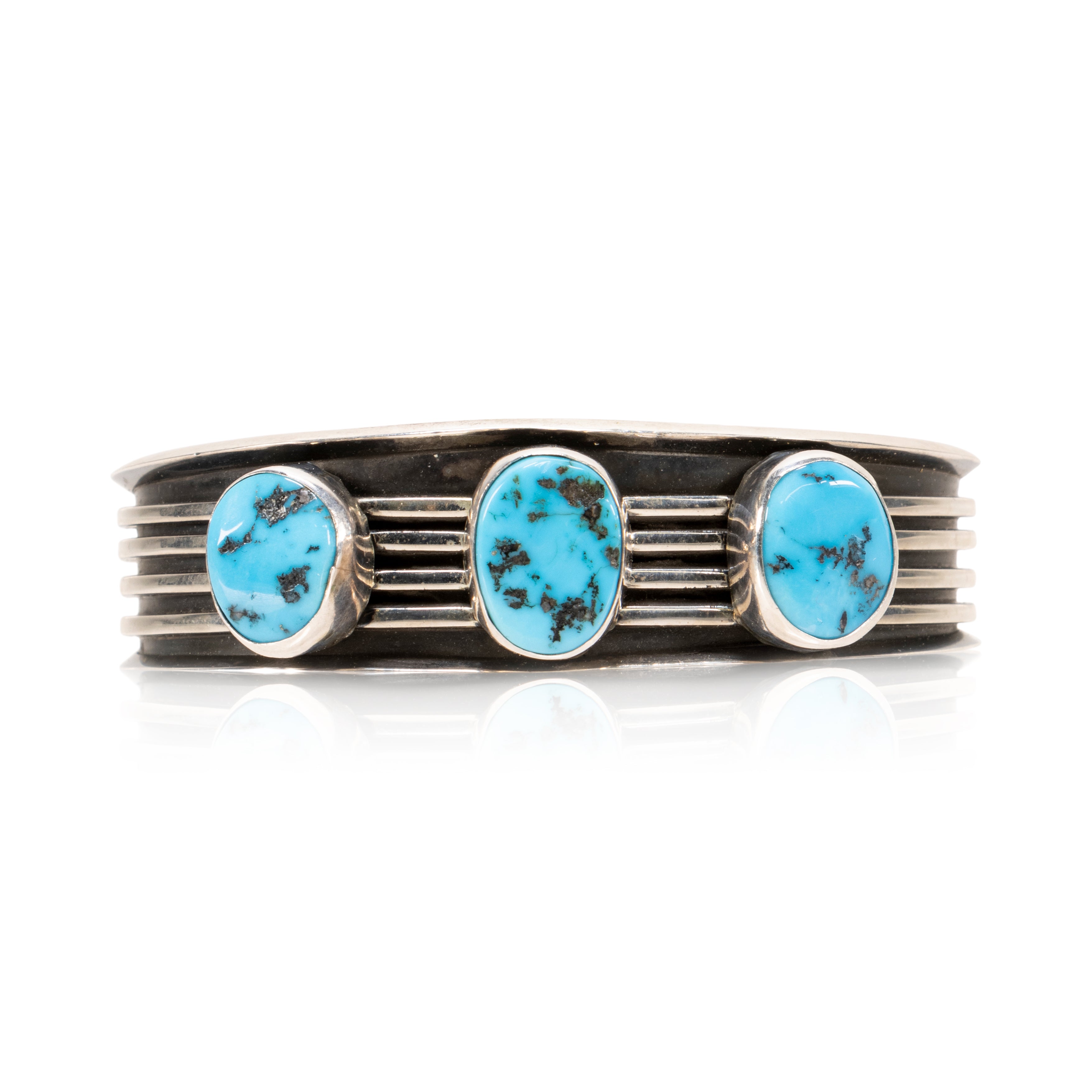 Navajo Turquoise Bracelet, Jewelry, Bracelet, Native