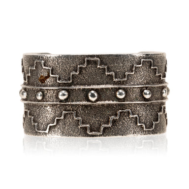 Navajo Sterling Cuff Bracelet, Jewelry, Bracelet, Native