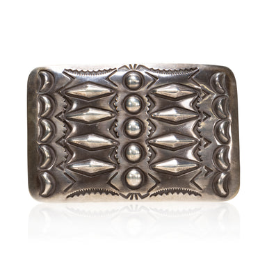 Navajo Sterling Buckle, Jewelry, Buckle, Native